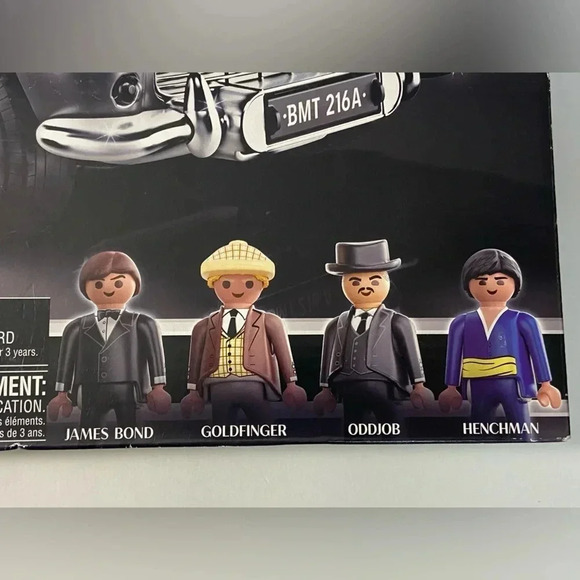 Playmobil - 007 James Bond / Goldfinger Edition / Aston Martin DB5 -Epic- BNIB - Picture 8 of 14